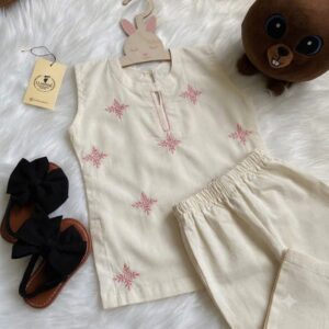 Elegant Embroidered 2-Piece Set